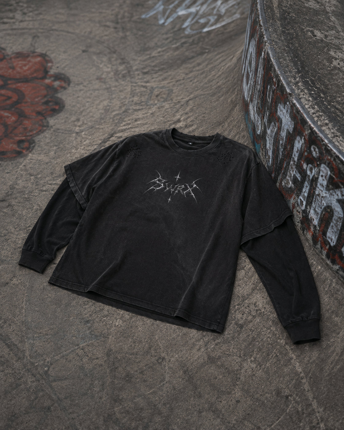ECLIPSE - 2 piece oversized T-shirt