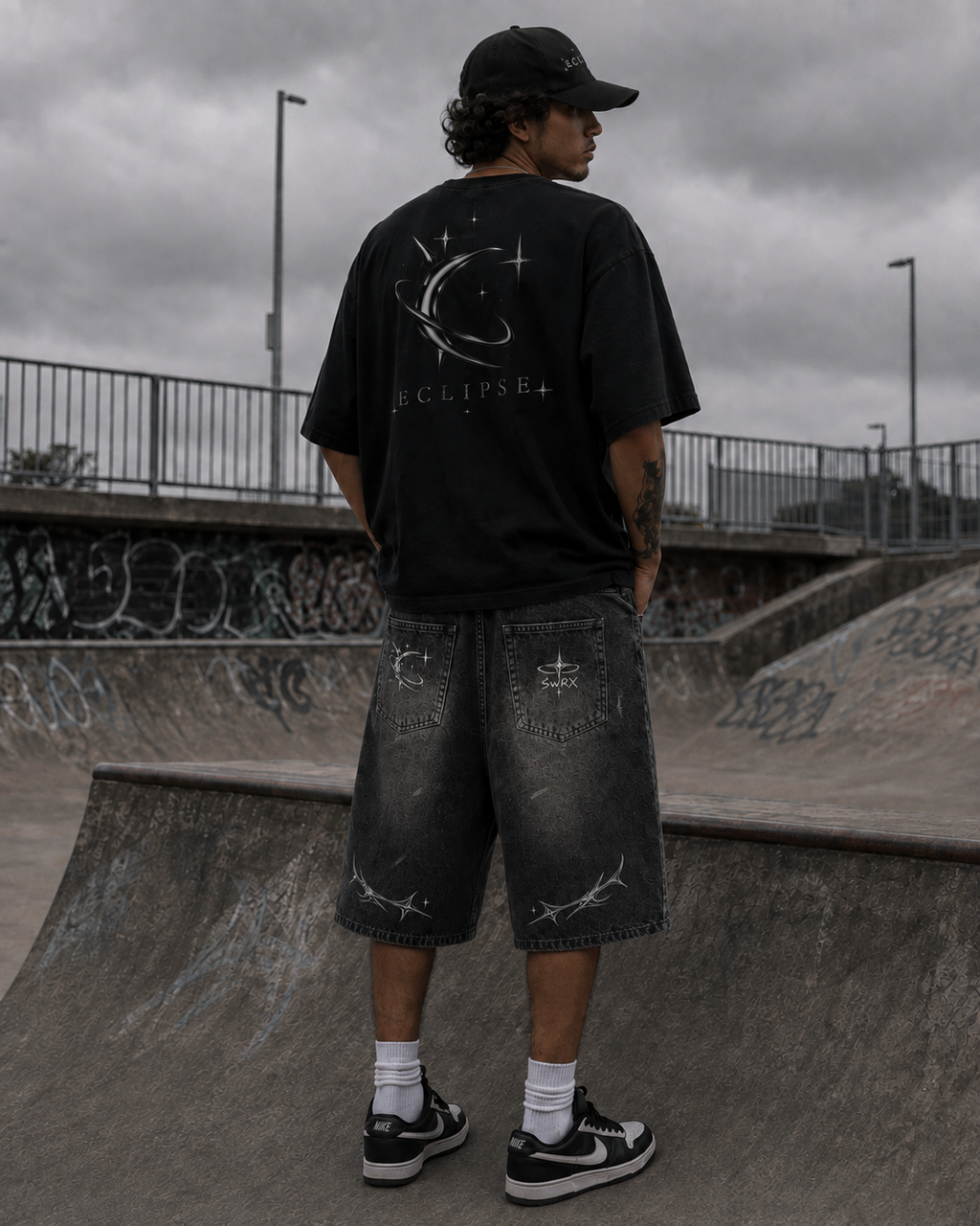 ECLIPSE - Denim Jorts