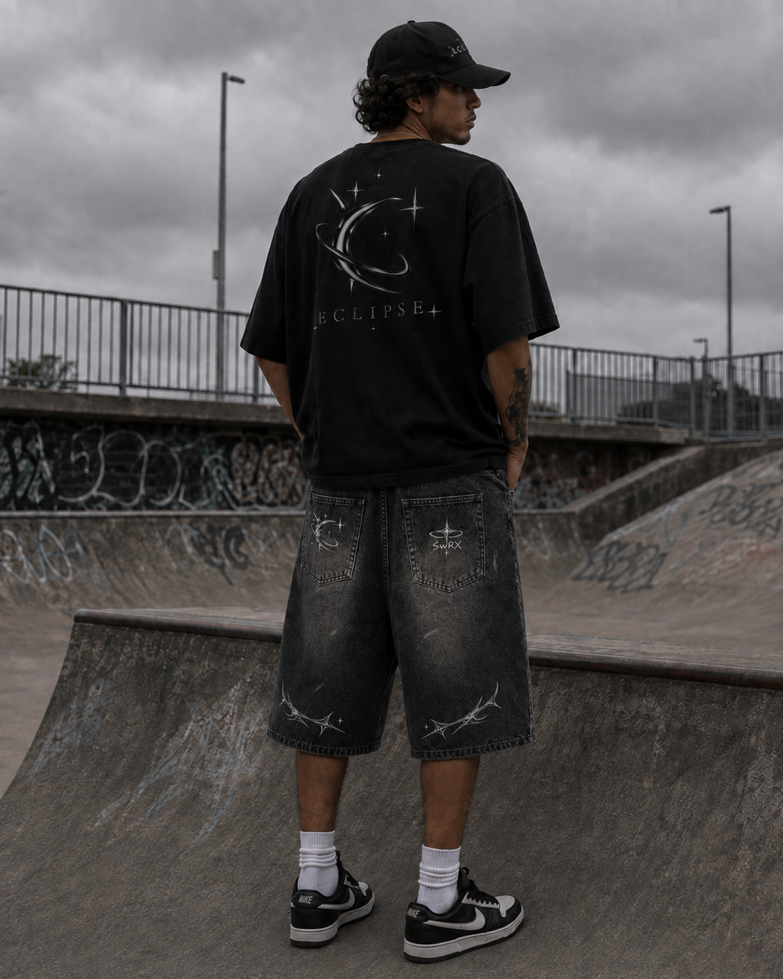 ECLIPSE - Denim Jorts