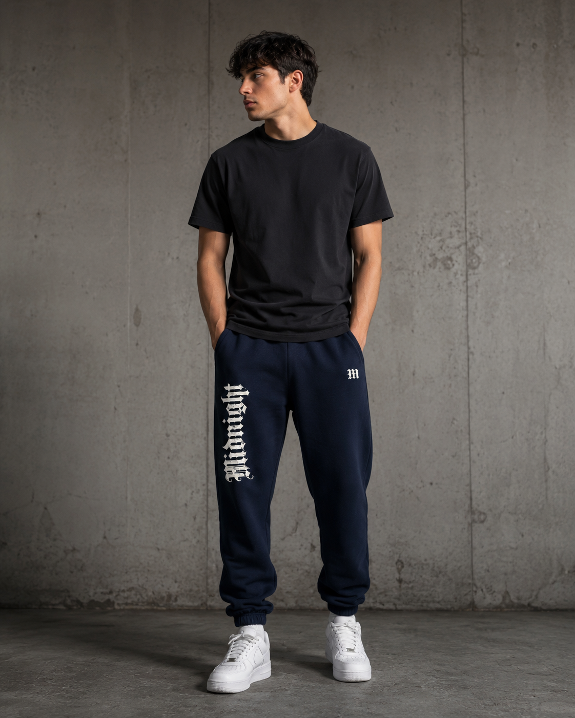 MIDNIGHT Essential Joggers – Relaxed Fit Sweatpants